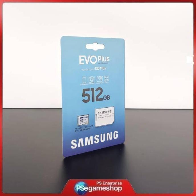 MicroSD Micro SD MicroSDXC Memory Card 512GB 512 gb EVO Plus Samsung