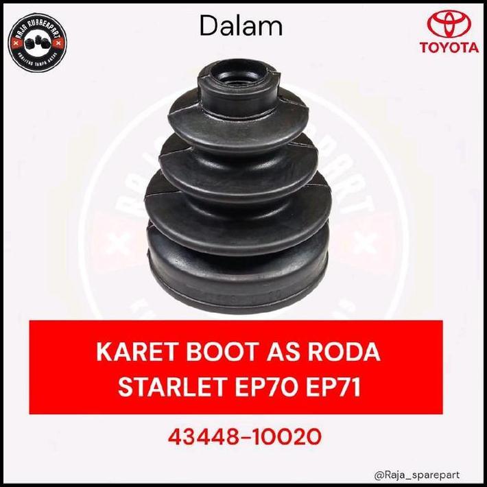 TERBARU KARET BOOT AS RODA CV JOINT STARLET EP70 EP71 