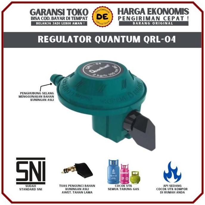 Regulator Gas Quantum QRL-04 / QRL 04 / QRL04 Regulator Quantum