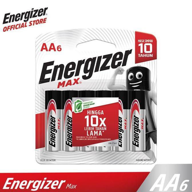 ENERGIZER Max AA Alkaline BP6