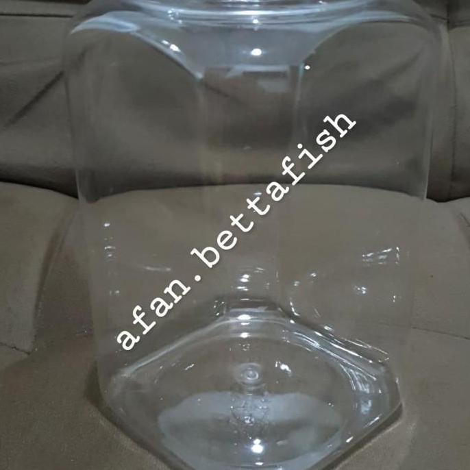 Toples Plastik Ikan Cupang 2 Liter