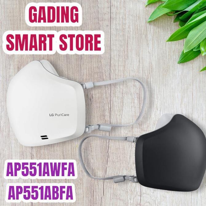LG AP551AWFA AP551ABFA PURICARE WEARABLE AIR PURIFIER GEN 2 MASKER LG