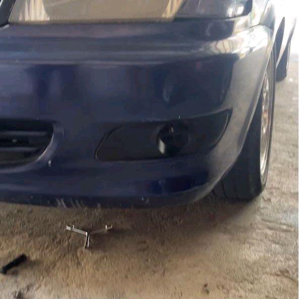 Cover Foglamp Custom Biled 3 Inch Toyota Kijang Kapsul 2003 - 2004 Bumper Original Dan Terpercaya