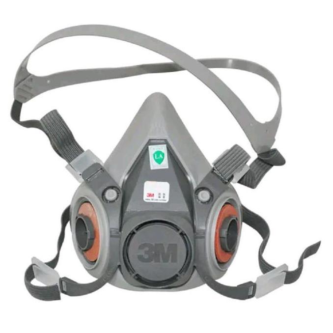 Masker 3m 6200 Respirator Half Face Gas Mask - Masker Saja