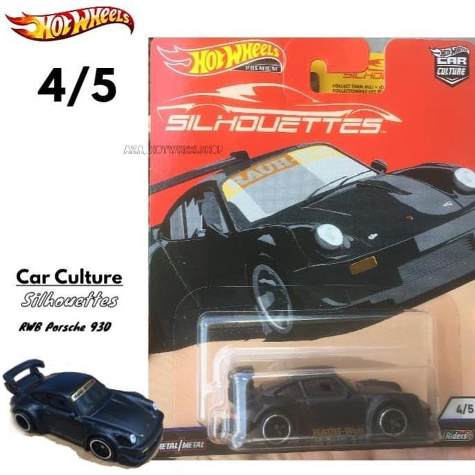 Hot Wheels Silhouette Porsche RWB Car Culture HotWheels silhouettes