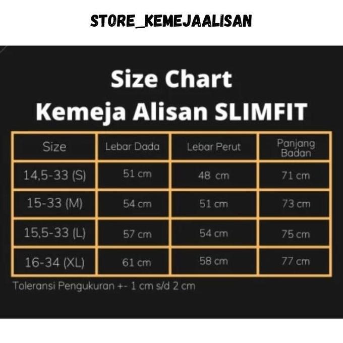 Kemeja Batik Alisan Slimfit Lengan Panjang Motif Tosca Biru Maroon Hitam BS