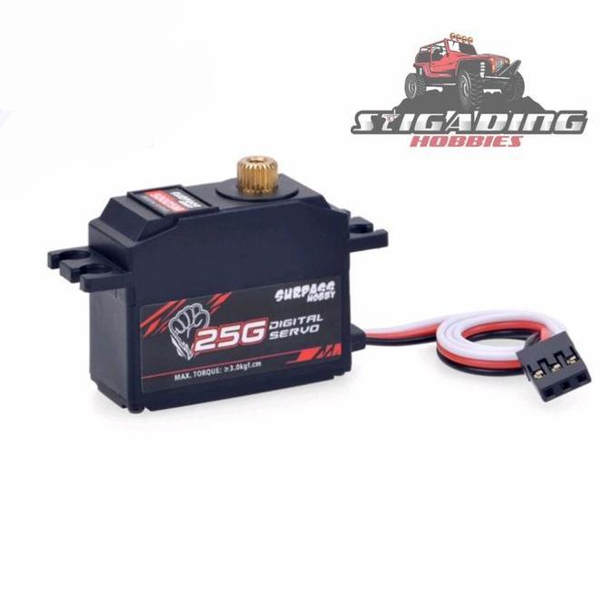 SERVO SURPASS HOBBY 25G METAL GEAR FOR MN86KS MN86 WPL C34 RC MN WPL