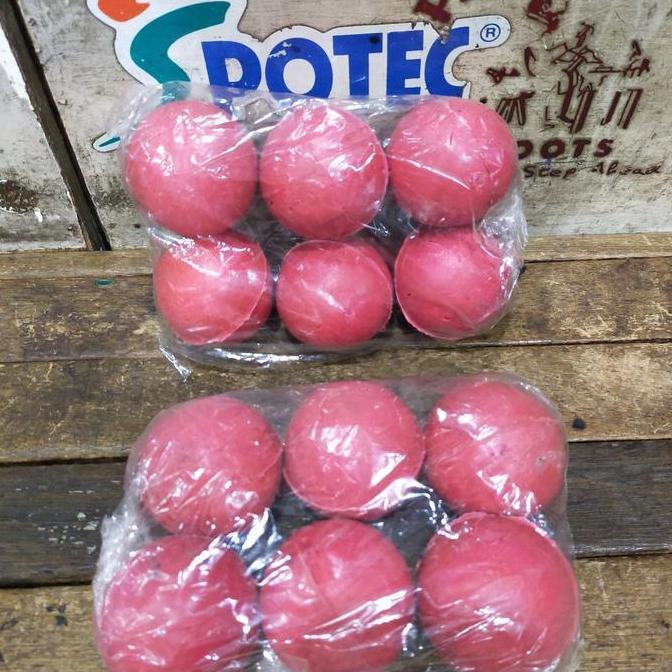 Paling dicari Bola Kasti Jadul Merah Atau Bola Gebok Premium Per Bungkus Isi 6 Buah