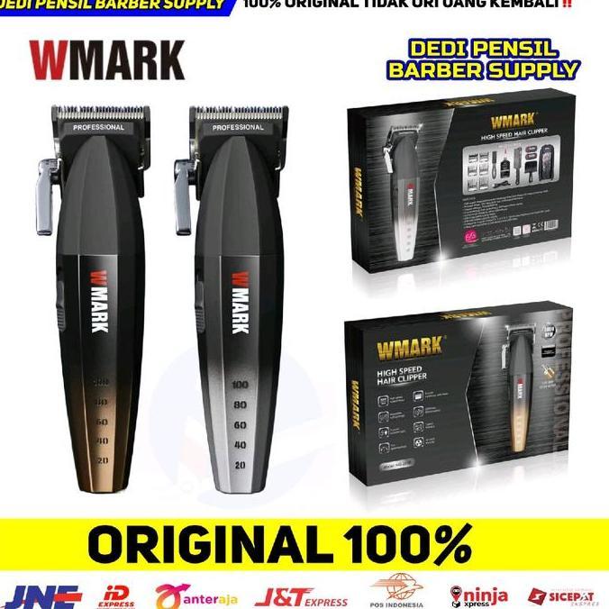 Okravisma81 - WMARK NG - 238 TAPER HAIR CLIPPER 9 RPM ORIGINAL ALAT CUKUR ELEKTRIK CLIPPER CAS MESIN