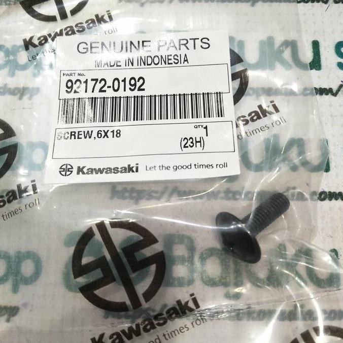 Baut Screw 6X18 6 X 18 Cover Radiator Sayap Shroud Er6 Er6N Er6 N Ori