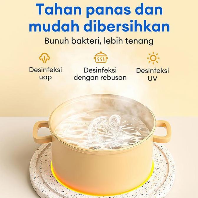 20PCS karet dot botol susu Dot Bayi botol susuCODDot Bayi Peristaltic Neck &Wide-neck Baby Bottle Ni