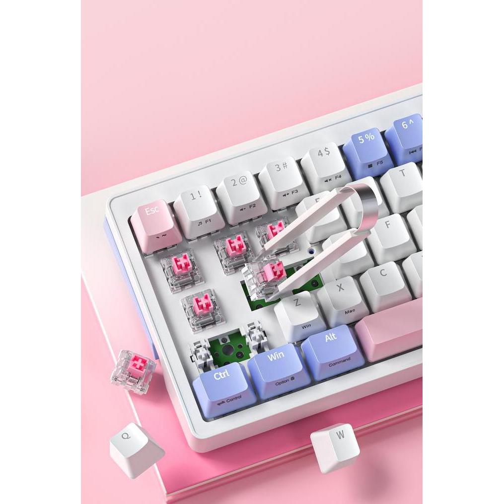 Zifriend ZA68 Mechanical Keyboard 68 Keys RGB Wired