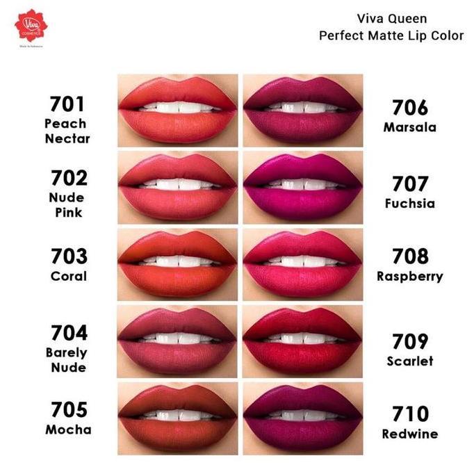 Lipstudio- Viva Queen Perfect Matte Lip Color - Matte Lipstick Waterproof