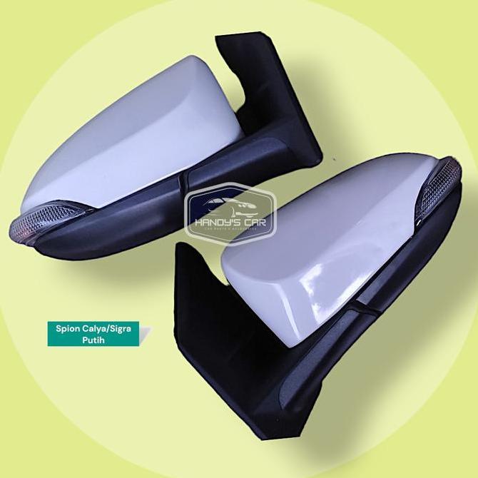 Set Spion Mobil Calya Sigra model manual + Lampu sein riting Aksesoris Kendaraan