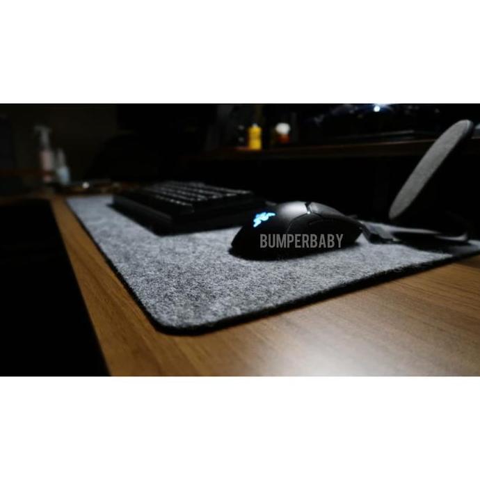 Mousepad Desk Top Felt Keyboard Deskmat Deskpad Wool Table Cover