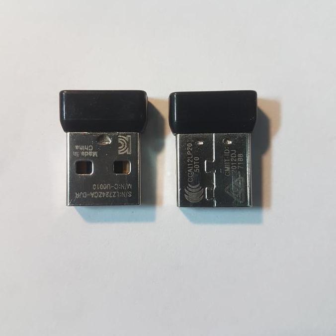 Dongle USB Adapter Receiver Wireless Untuk Mouse Keyboard Logitech