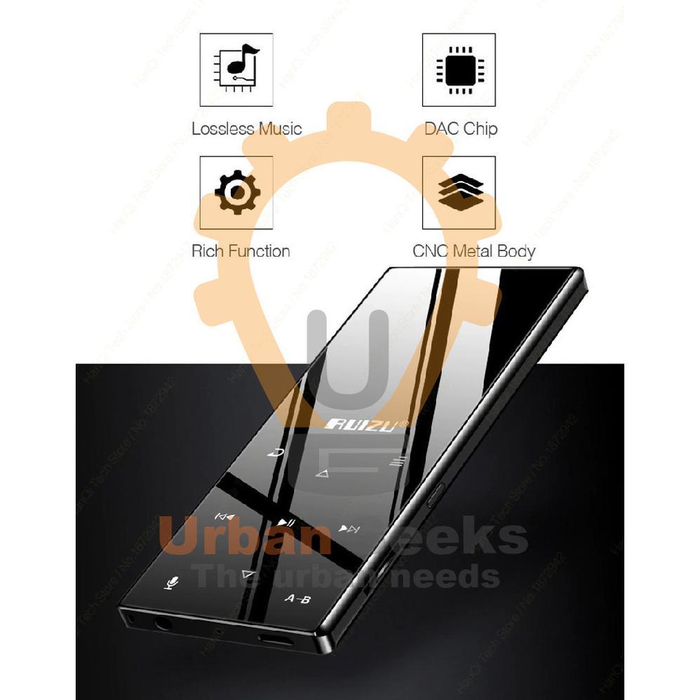 Ruizu D29 Bluetooth Speaker Dap Mp3 Mp4 Player