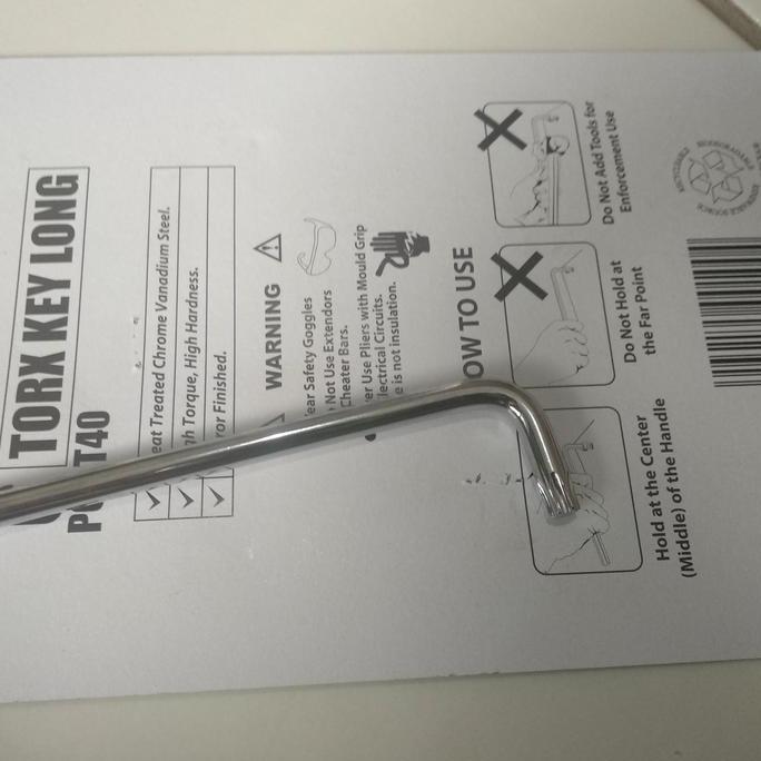 Household - Kunci L Bintang Panjang T40 Japan Standart