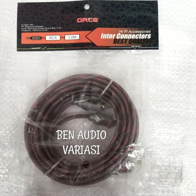 Kabel Rca Audio Orca / Kabel Rca Mobil