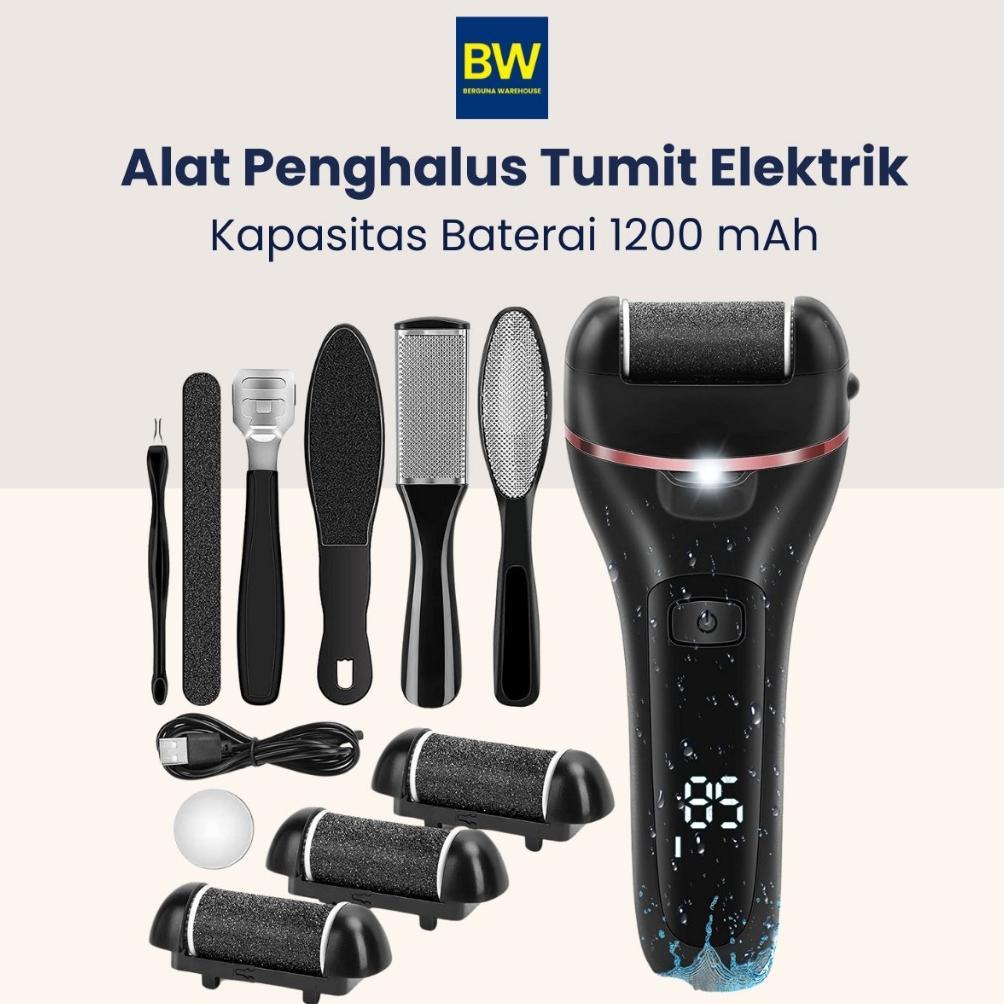 NEW Alat Penghalus Tumit Kaki Pecah / Amplas Penggosok Telapak Elektrik Untuk Kulit Mati Kasar dan K