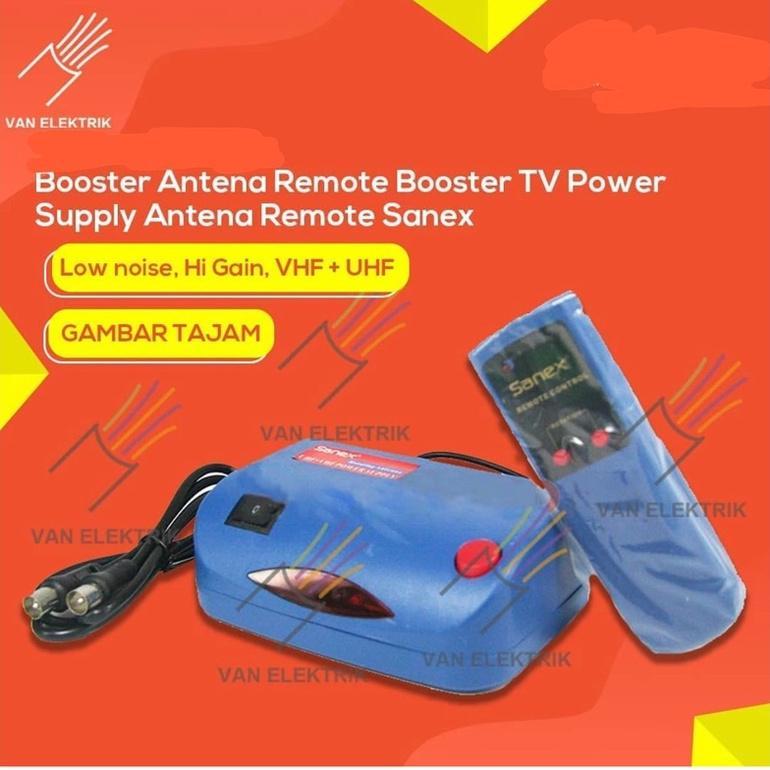 Booster Antena Remote Booster TV Power Supply Antena Remote Sanex