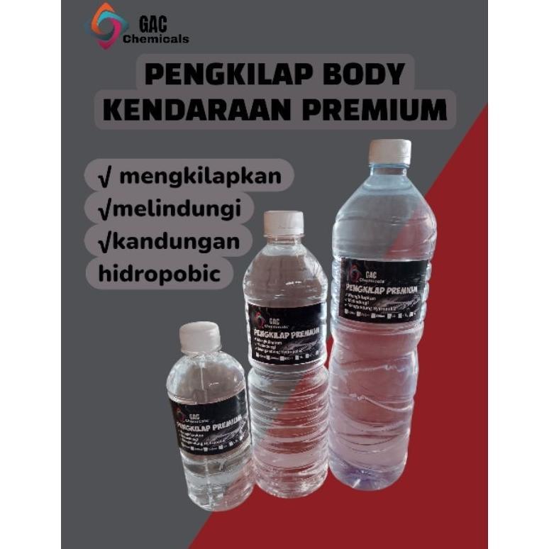 Diskont Silicone Pengkilap Body Motor/Mobil  Pengkilap Kendaraan Silikon Bening Cair/ Encer, Penghit