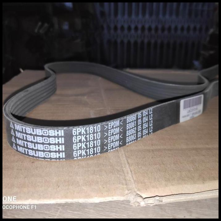 GRATIS ONGKIR MITSUBOSHI FAN BELT 6PK1810 EPDM TALI KIPAS FANBELT 6PK 1810 G.MAX 1.5 