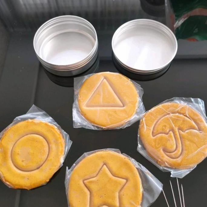 Ready dalgona candy/permen dalgona squid game