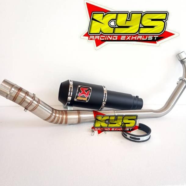 Grade Ori Knalpot Racing Akrapovic Gp Lorenzo Vixion Satria Sonic Verza Megapro Byson R15 V2/V3 Cbr1