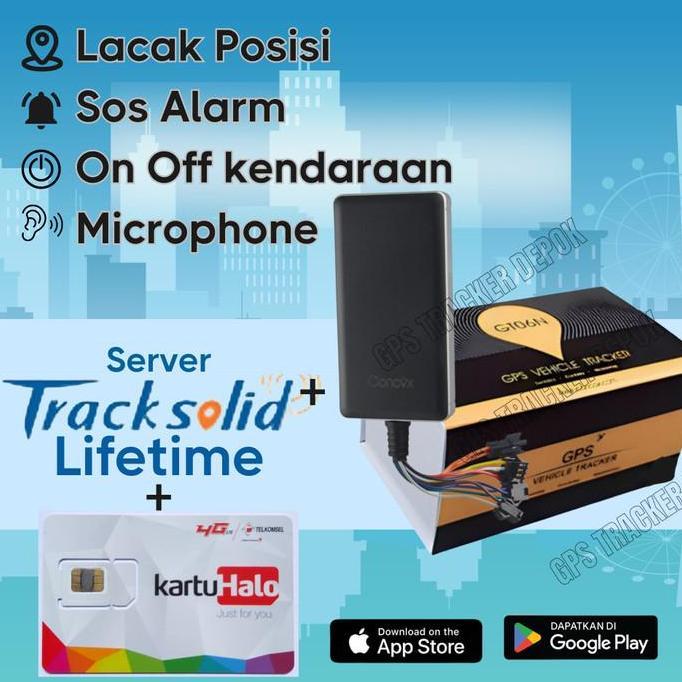 GPS Tracker Gt06n Concox + Tracksolid Lifetime