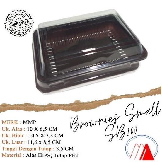 [50 SET] Mika Brownies sb100 / Mika kue brownies mini kecil / small