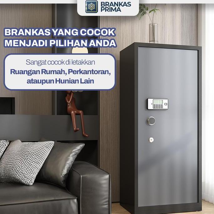 Promo [Bergaransi] Brankas Anti Api & Air Besar Baja 100 - 150Cm Safetybox Brangkas Uang Dan Emas Kr