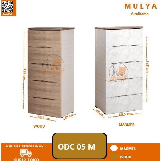 Murah Laci Plastik /Drawer 5 Susun Odc 05 M Olymplast