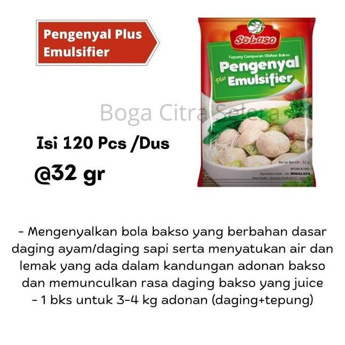 SOBASO TEPUNG PENGENYAL EMULSIFIER BAKSO (1 PACK)