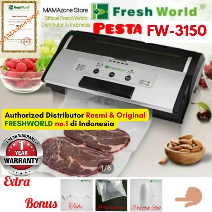 FRESHWORLD Vacuum Sealer FW3150 FW 3150 FW-3150 - ORIGINAL Freshworld Mesin Vacuum Sealer Paling Lak
