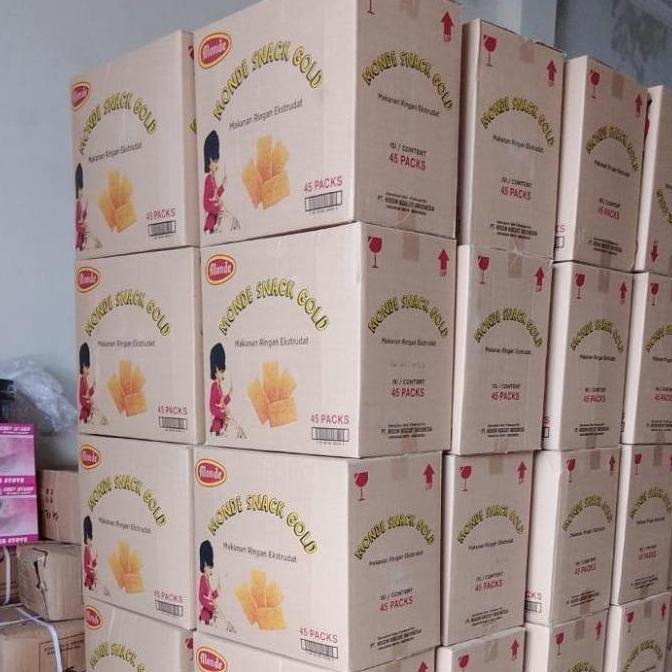 Monde Serena Snack Gold 1 Dus / Karton isi 45Pcs 27gr GM