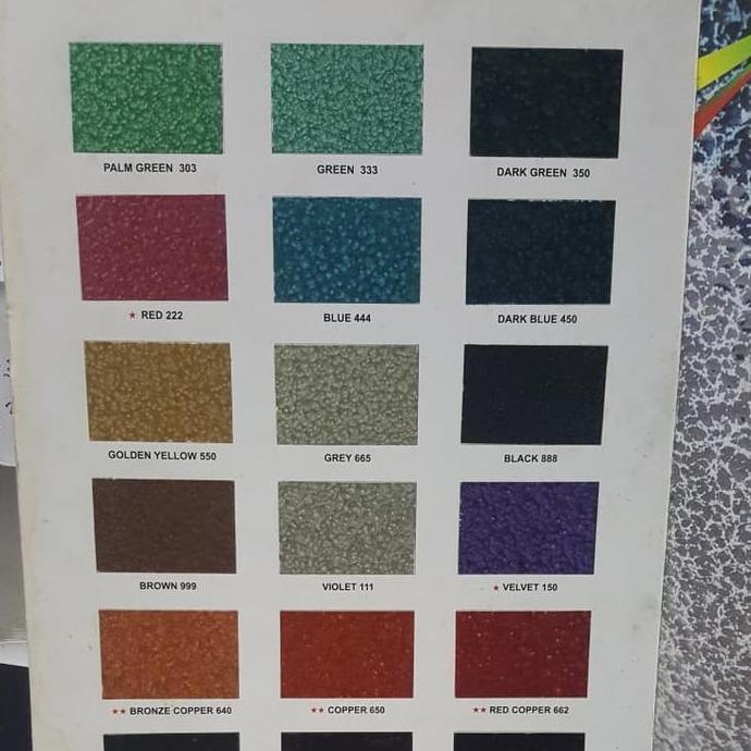 Soon- Cat Seiv Paint Hammertone Warna Standar