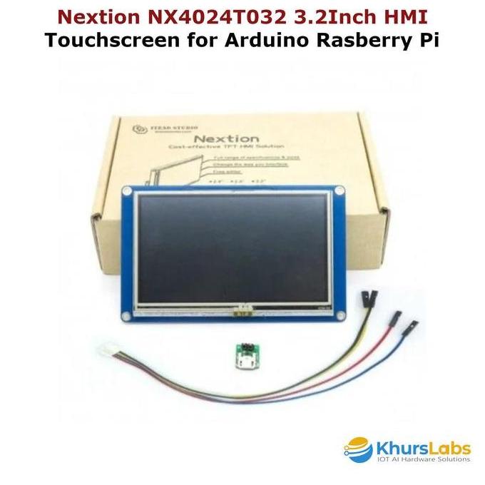 Nextion Nx4024T032 3.2" Hmi Uart Usart Lcd Tft + Touchscreen For Arduino Rasberry Pi