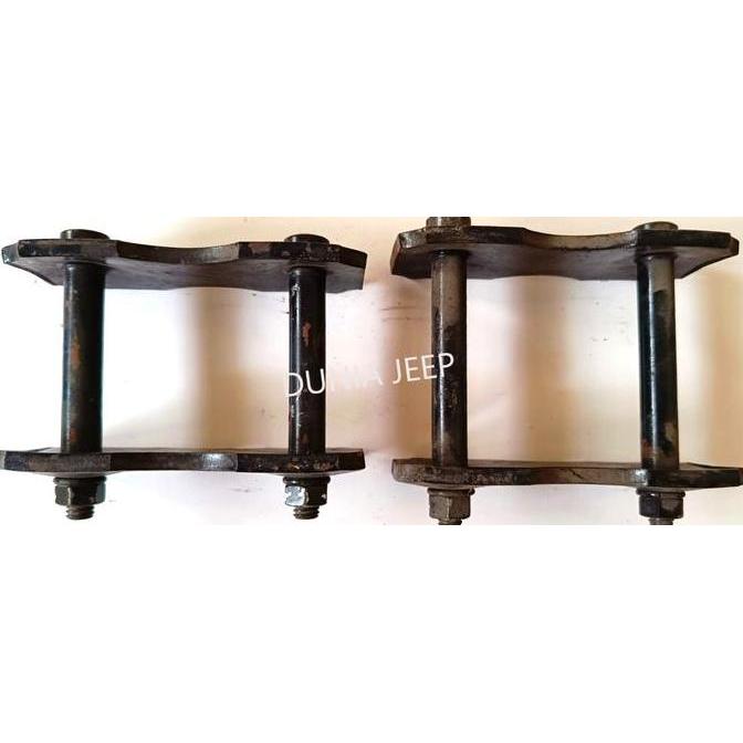 Anting Per Depan Belakang . Spring Shackle Rear Front Jeep Cj7 Tinggi