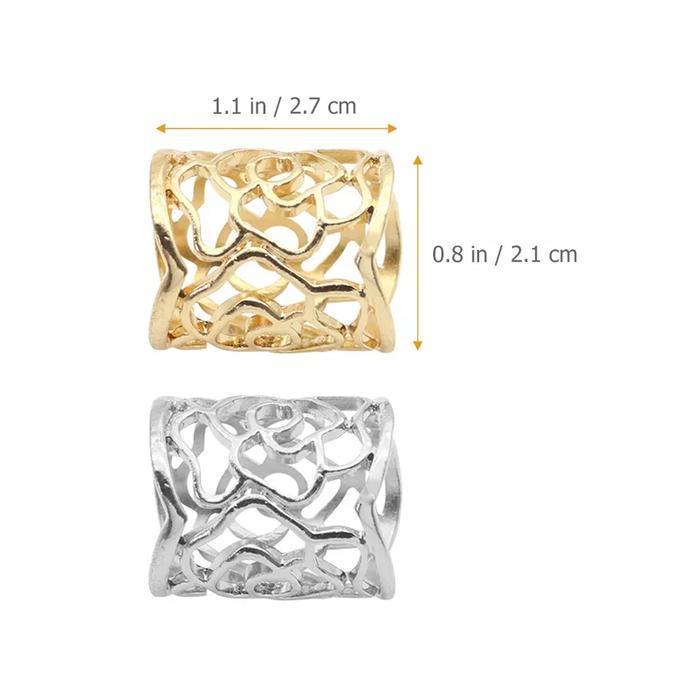 Bisa Cod - Ring Jilbab Anyaman - Bros Cincin Kerudung - Ring Syal / Scarf - Impor