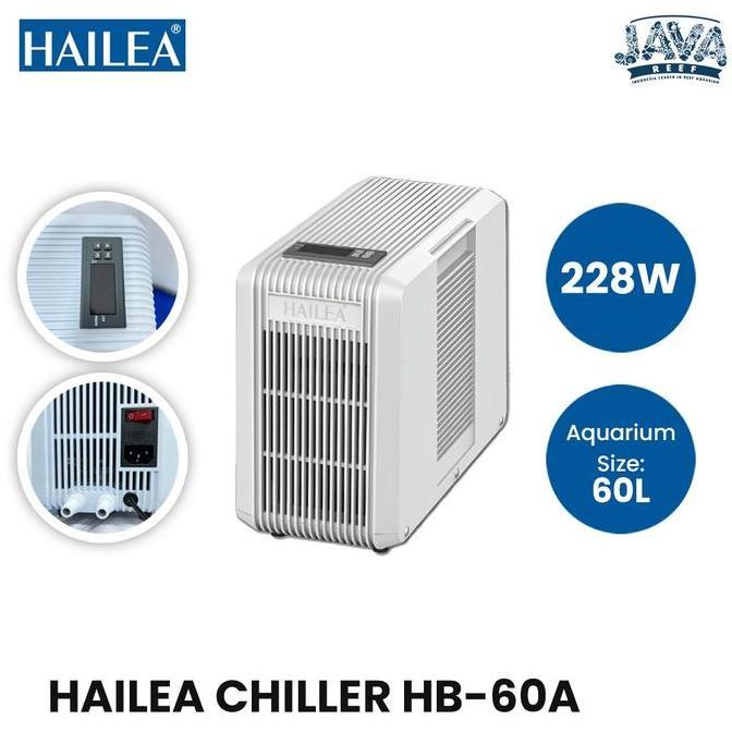 Hailea HB60A Mini Chiller Nano Aquarium akuarium kecil