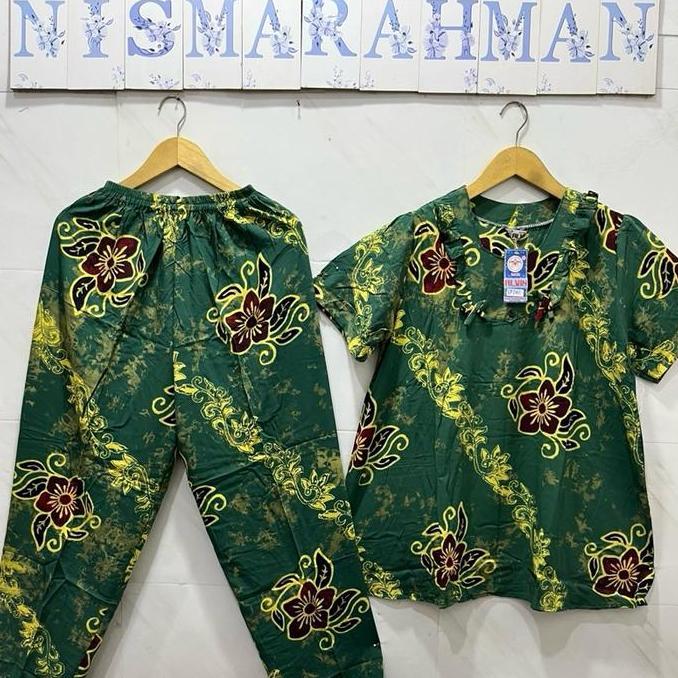 SETELAN CP , BATIK ALVIN DEWASA - LENGAN PENDEK , Celana Panjang terlaris