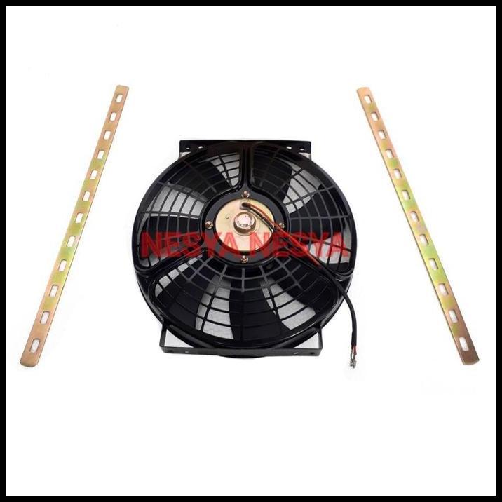 DISKON KIPAS MOTOR EXTRA FAN EXTRAFAN AC MOBIL 24V 24 VOLT - HEMBUS + PLAT 