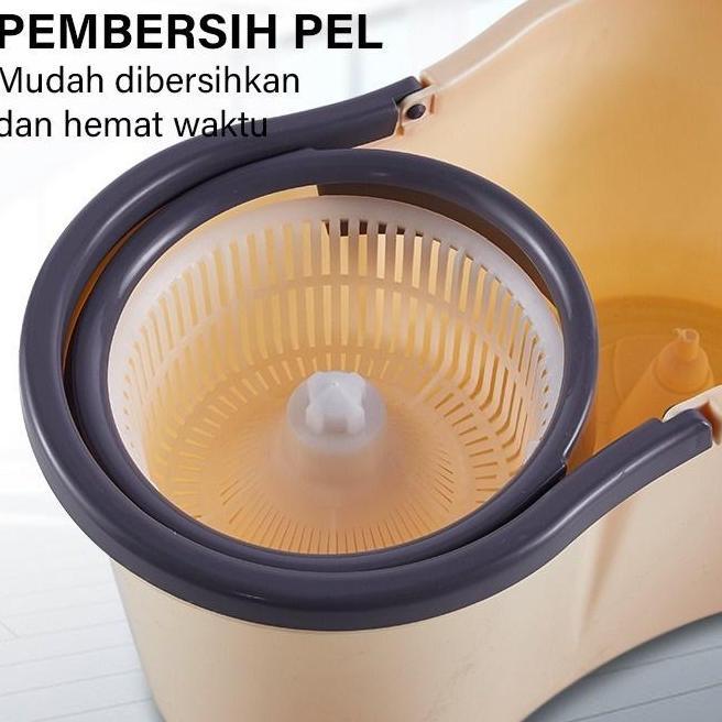 Spin Mop Alat Pel Lantai Ultra Mop Aclima 1752 Pelan Lantai Spin Mop Pel Putar