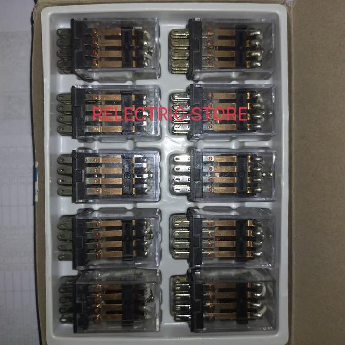 Promo relay my4 24vdc merek Omron / MY4 Relay 24vdc omron Diskon