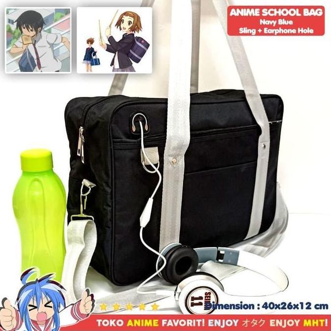 Tas SMA / Sekolah Jepang - Tas Anime - Anime Koukou Bag HQ Japanese School Bag
