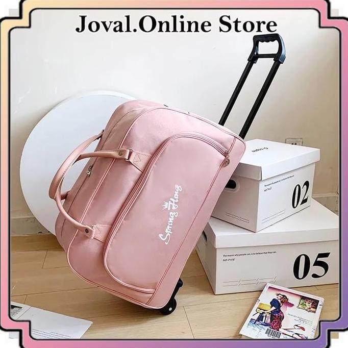 PROMO - TAS TRAVEL TROLLEY / TAS PENYIMPANAN KAPASITAS BESAR / TAS PERJALANAN / TAS TRAVELLING / TRA