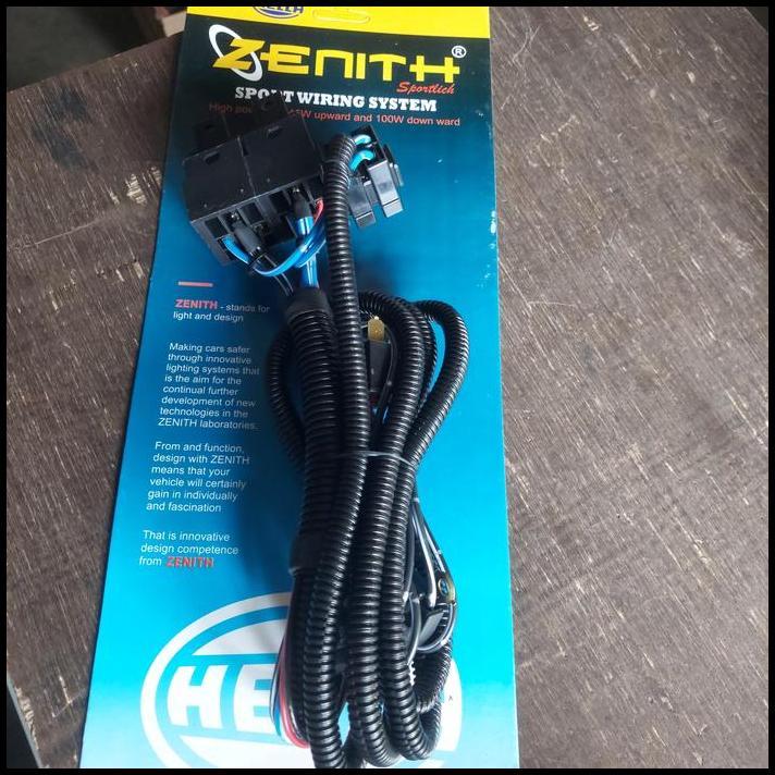 DISKON KABEL SET RELAY LAMPU HELLA * 2 RELAY 2 LAMPU * 