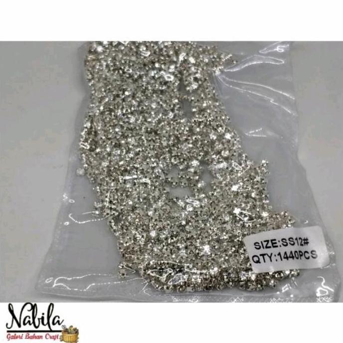 (Grosir /big pack) Payet diamond cangkang jahit DS