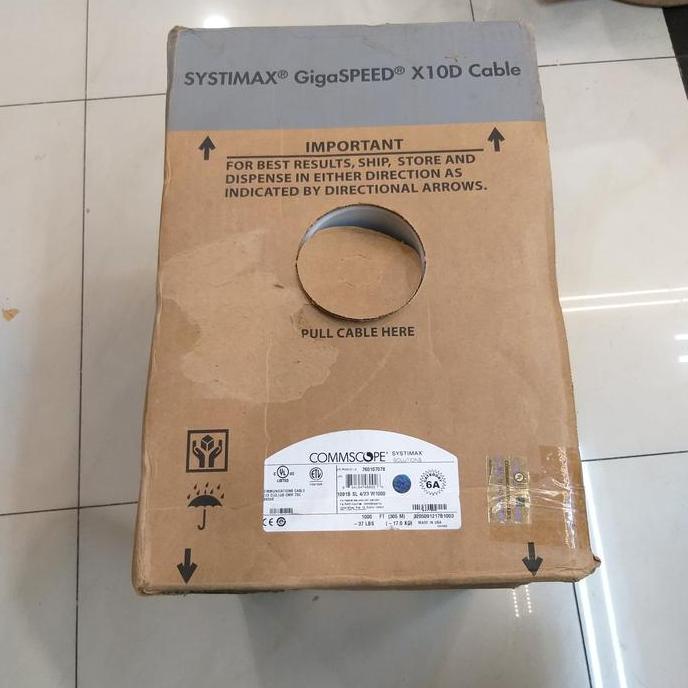 HARGA DISC - systimax utp cat 6a 760107078/systimax cat6a/kabel utp cat 6a systimax
